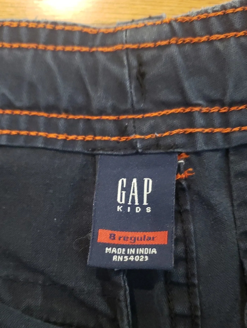 GAP Navy Blue Cargo Shorts With Adjustable Waist Size: 8